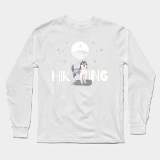 Hiking Dog Long Sleeve T-Shirt